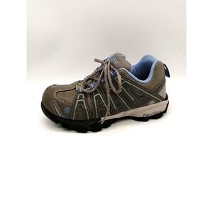Nautilus Sneakers Womens‎ Gray Blue 7.5 Safety Footwear Shoes Comfort N4391M